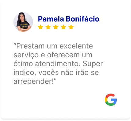 Depoimento de Pamela Bonifácio no Google