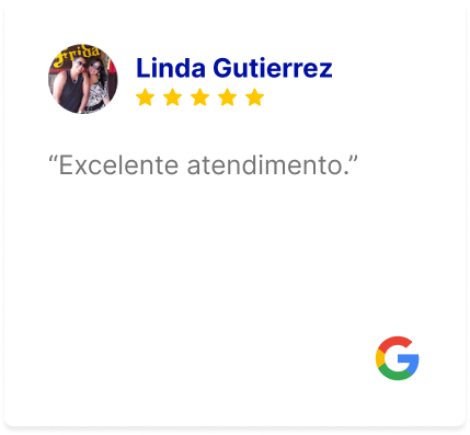 Depoimento de Linda Gutierrez no Google